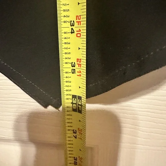 Chico’s Asymmetrical Skirt (Chicos size 2) Animal print Blue/Brown (12-14) - Picture 5 of 5